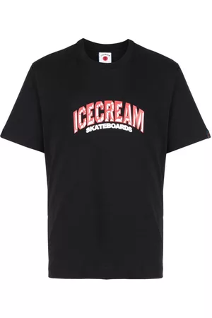 ICECREAM Uomo T-shirt - T-shirt con stampa - Nero
