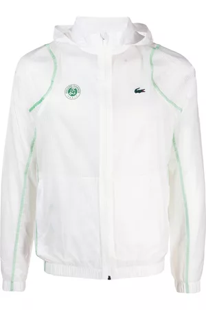 Lacoste Uomo Giacche - Giacca Roland Garros Edition After-Match - Bianco