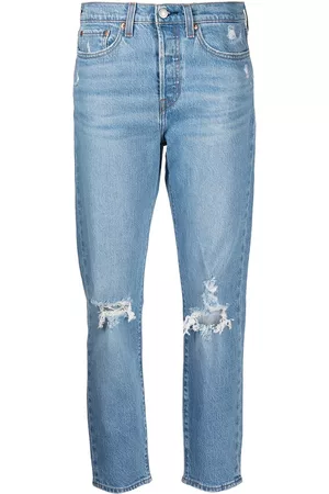 Levi's Donna Jeans straight - Jeans Wedgie Icon - Blu