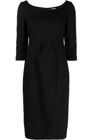 Cubus Donna Vestiti midi - Abito midi in tweed Riviera - Nero