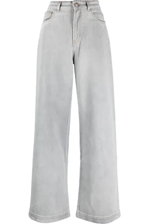 MOORER Jeans dritti a vita media