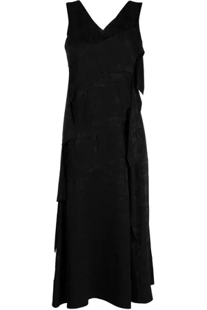 3.1 Phillip Lim Donna Abiti da sera - Abito smanicato con inserti - Nero