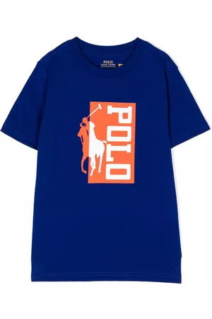 Ralph Lauren Polo - T-shirt con stampa Polo Pony - Blu