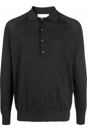 Nanushka Uomo Polo - Polo a maniche lunghe - Grigio