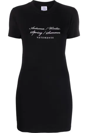 Vetements Abito corto con stampa