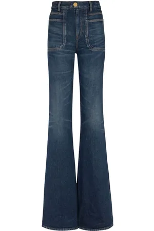 Balmain Jeans svasati a vita alta