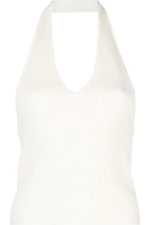 Reformation Top Carol con scollo all