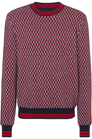Balmain Maglione a quadri