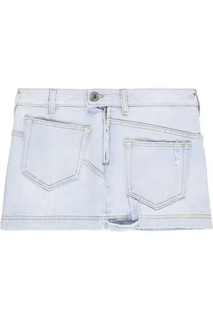 The Attico Minigonna denim Abra