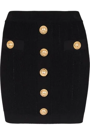 Balmain Minigonna con bottoni
