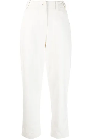 MARGARET HOWELL Pantaloni affusolati a vita alta