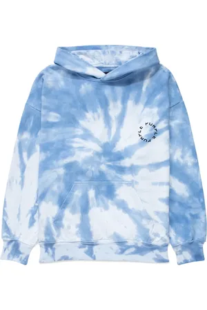 Purple Brand Felpa con fantasia tie-dye