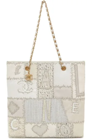 CHANEL Borsa tote con design patchwork 2017