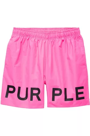 Purple Brand Uomo Pantaloncini - Bermuda con stampa - Rosa