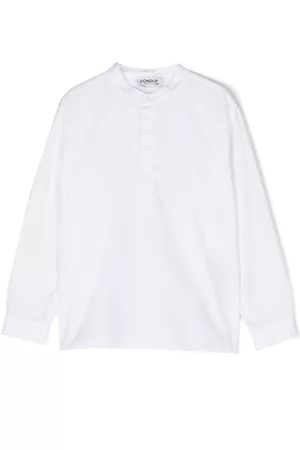 Dondup Camicie - Camicia senza colletto - Bianco