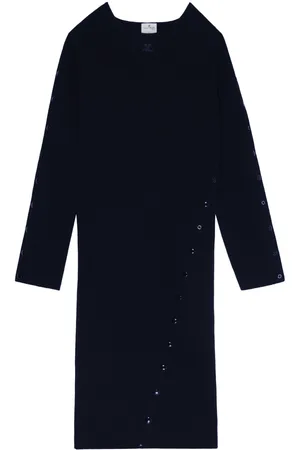 Courrèges Abito midi girocollo