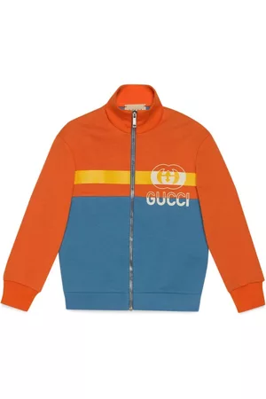 Gucci Giacche bomber - Giacca con design color-block - Arancione