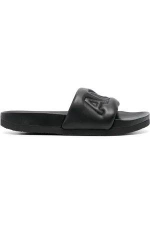 AMBUSH Sandali slides trapuntate con logo