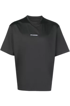 Jil Sander Uomo T-shirt sportive - T-shirt sportiva con stampa - Nero
