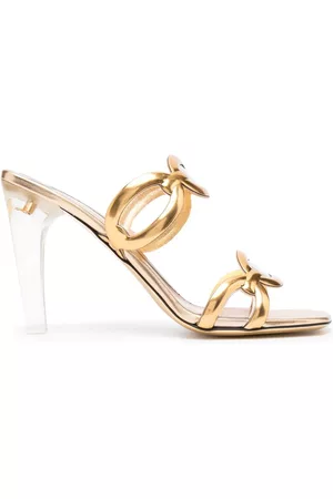 VALENTINO GARAVANI Donna Sandali - Mules Chain 1967 - Oro