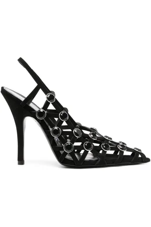 The Attico Pumps con cinturino posteriore 125mm
