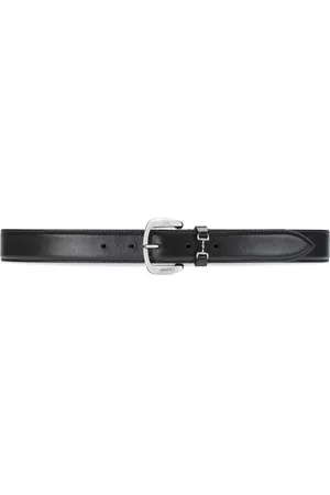 Gucci Uomo Cinture - Cintura con morsetto - Nero