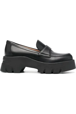 Gianvito Rossi Mules chunky in pelle 75mm