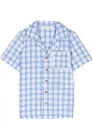 Zhoe & Tobiah Camicie - Camicia con maniche corte - Blu