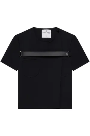 Courrèges T-shirt con cinghia