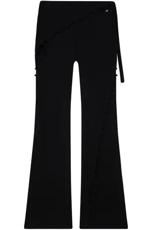 Courrèges Pantaloni svasati con dettaglio cut-out