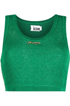 Izzue Top con placca logo