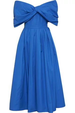 Alexander McQueen Donna Vestiti con fiocco - Abito con fiocco - Blu