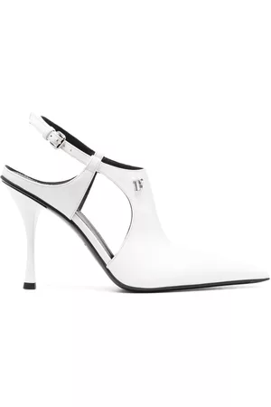 Dsquared2 Donna Tacchi a spillo - Pumps con cinturino posteriore - Bianco