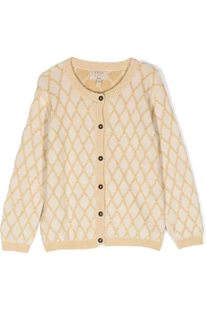 Coco Au Lait Cardigan - Cardigan con motivo geometrico - Giallo