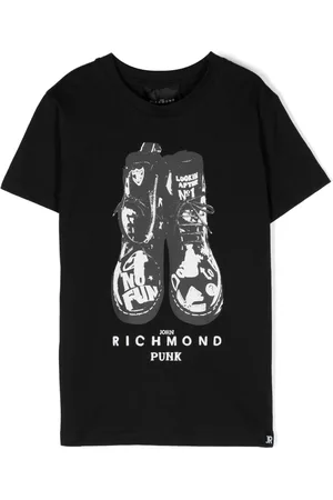 John Richmond Junior T-shirt con stampa - T-shirt con stampa - Nero