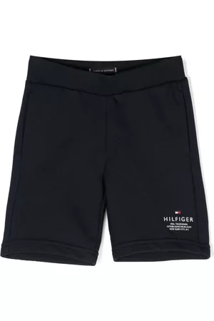 Tommy Hilfiger Pantaloncini - Shorts con stampa - Blu