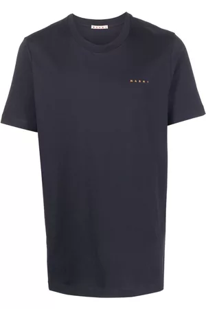 Marni Uomo T-shirt con stampa - T-shirt con stampa - Blu