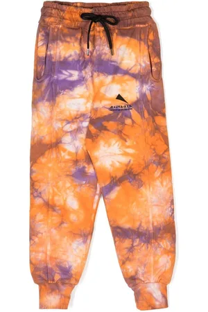 MAUNA KEA Pantaloni sportivi con fantasia tie-dye