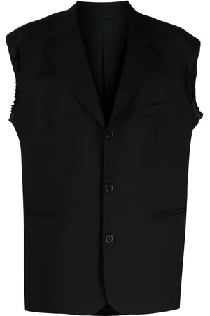 RAF SIMONS Blazer monopetto smanicato