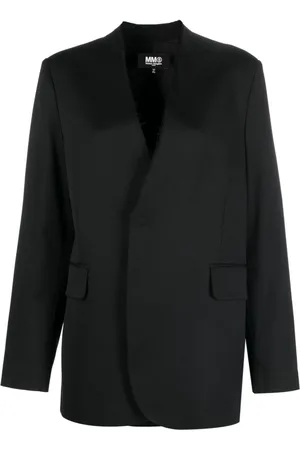 Maison Margiela Blazer monopetto senza colletto