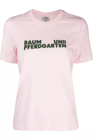 Baum und Pferdgarten Donna T-shirt con stampa - T-shirt con stampa - Rosa