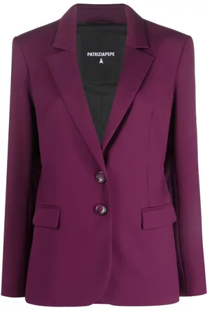 Patrizia Pepe Donna Blazer - Blazer due bottoni - Viola
