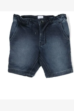 HUGO BOSS Shorts denim con coulisse