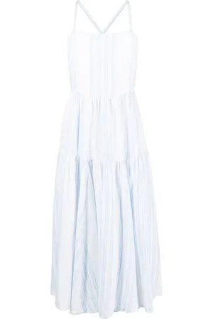 Ralph Lauren Abito midi a righe