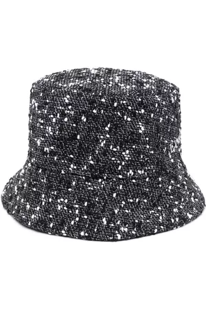Lanvin Donna Cappello Bucket - Cappello bucket con ricamo - Nero