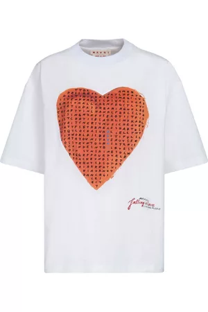Marni Donna T-shirt con stampa - T-shirt con stampa - Bianco