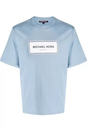 Michael Kors Uomo T-shirt con stampa - T-shirt con stampa - Blu