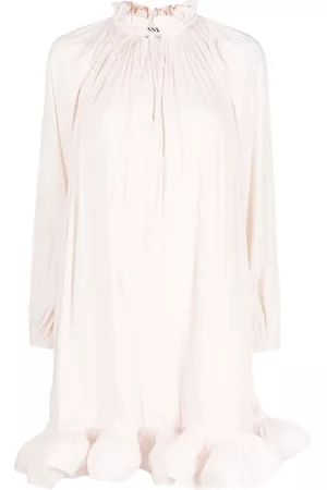 Lanvin Donna Vestiti sexy - Abito corto con ruches - Rosa