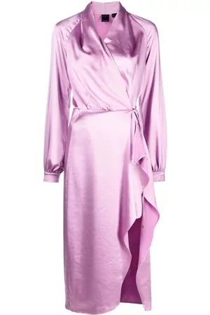 Pinko Donna Vestiti maniche lunghe - Abito Los Terales a maniche lunghe - Rosa