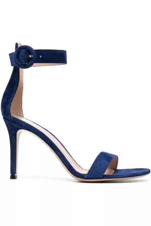 Gianvito Rossi Donna Sandali - Portofino 85mm suede sandals - Blu